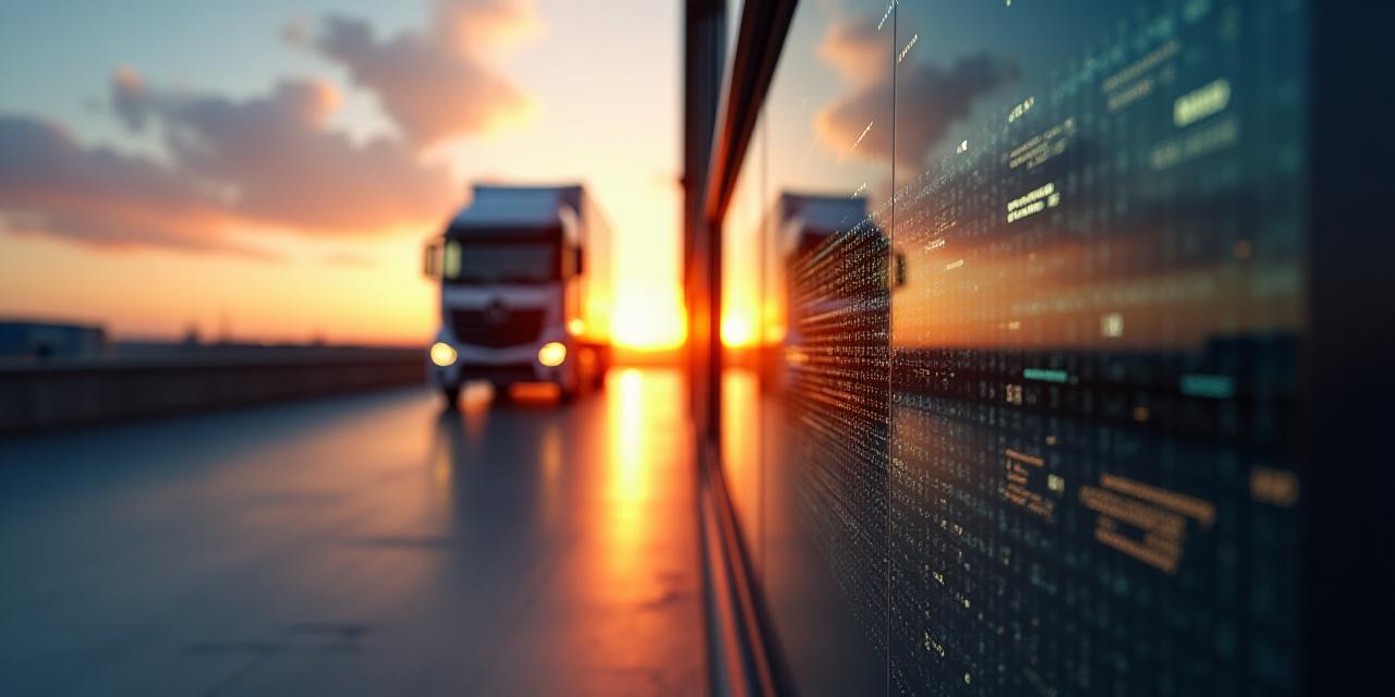 Secure freight forwarding and data management visualization